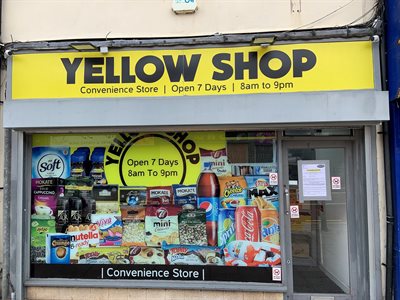 Yellow Shop Bishop